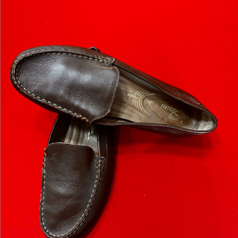 Sudini NavyLeather Loafers size 10 - Picture 7 of 7